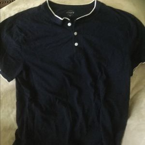 J Crew short sleeve henley